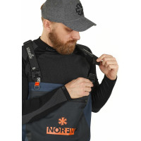 Забродный полукомбинезон с сапогами Norfin PILOT BOOTFOOT р.44/L 82231-44-L