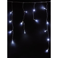 Светодиодная гирлянда TDM ELECTRIC Бахрома 1.9x0.5 м, 68 LED, белая, 8 режимов, 250 В, IP20 SQ0361-0077