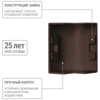 Внешний угол TDM ELECTRIC КМН, бук, 40х16 упаковка 4 шт SQ0411-0314