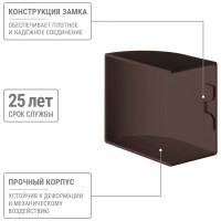 Заглушка кабельной трассы TDM ELECTRIC КМЗ 60х40 бук (4 шт./комплект) SQ0411-0336