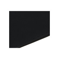 Сшивной чехол на руль TORSO 38 см, искусственная кожа, черный 1822694