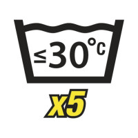 Полиамидные перчатки с двойным нитриловым покрытием Delta Plus VE713 р. 7 VE71307