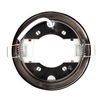 Встраиваемый светильник Smartbuy под лампу GX53 черный металл SBL-04BKM-GX53