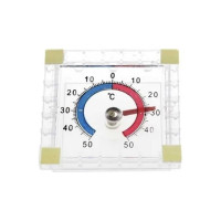 Пластиковый оконный термометр Добропаровъ Биметаллический 4444066