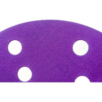 Круг шлифовальный Purple PP627 (150 мм; 15 отверстий; Р180; 100 шт) Hanko PP627.150.15.0180