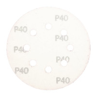 Круг шлифовальный Purple PP627 (125 мм; 8 отверстий; Р40; 50 шт) Hanko PP627.125.8.0040