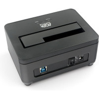 Докстанция AgeStar USB 3.0 2,5"/3,5" SATAIII, пластик+алюминий, черная, 3UBT7 (BLACK)