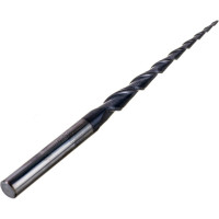 Фреза спиральная двухзаходная конусная сферическая (1.5х60х100 мм; угол 2A°-4.3; R 0.75 мм; хв-к 6) NL2QX6.60.1.5 DJTOL 7021