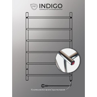 Полотенцесушитель INDIGO Embrace без полки (electro) 60/40 скрытый монтаж, универсальное подключение R/L LCEE60-40R