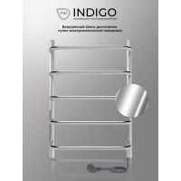 Полотенцесушитель INDIGO Embrace без полки (electro) 60/40 скрытый монтаж, универсальное подключение R/L LCEE60-40R