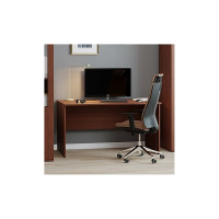 Рабочий офисный стол ФЕЛИКС 140x80x74.5 см миланский орех светлый ПК-ССМ-СТ140x80/Д-В3-35