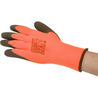 Утепленные перчатки Armprotect акриловый начес, Hi-Vision, вспененный латекс на ладони, р11 6300W 4631161387677