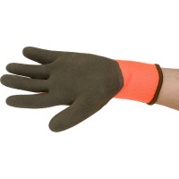 Утепленные перчатки Armprotect акриловый начес, Hi-Vision, вспененный латекс на ладони, р11 6300W 4631161387677