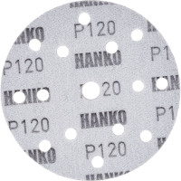 Круг шлифовальный Film Ceramic FC531 (150 мм; 15 отв.; Р120; 100 шт) Hanko FC531.150.15.0120