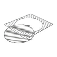 Решетка-гриль с подставкой для казана или котелка BOYSCOUT 36x41 см 61600