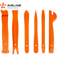 Съемники пистонов обшивки салона Airline 6 предметов, блистер AT-CR-05