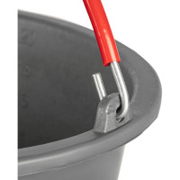 Строительное, ударопрочное, пластмассовое ведро MATRIX 16 л, обрезиненная ручка 81463