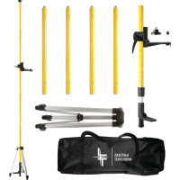 Профессиональный лазерный уровень LT + штатив с треногой L16-360S/3.6м+