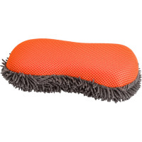 Губка-шиншилла Airline микроворс с коралловой тканью, 22х10х5 см ABEN002