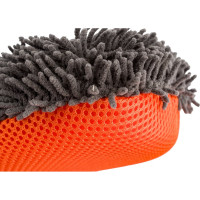 Губка-шиншилла Airline микроворс с коралловой тканью, 22х10х5 см ABEN002