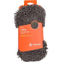 Губка-шиншилла Airline микроворс с коралловой тканью, 22х10х5 см ABEN002