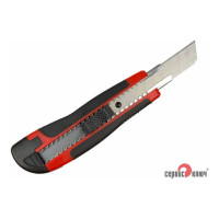 Канцелярский нож под сменные лезвия в блистере СЕРВИС КЛЮЧ 73110