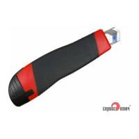 Канцелярский нож под сменные лезвия в блистере СЕРВИС КЛЮЧ 73110