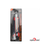 Канцелярский нож под сменные лезвия в блистере СЕРВИС КЛЮЧ 73110