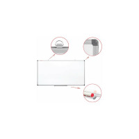 Магнитно-маркерная доска BRAUBERG Extra 120x240 см, алюминиевая рамка 237559