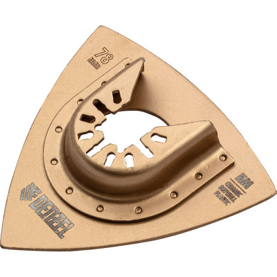 Насадка шлифовальная дельтовидная HM по плитке и дереву 78 мм для МФИ Denzel 782323