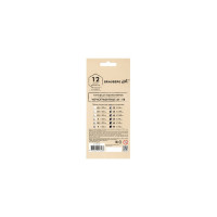 Чернографитные художественные карандаши BRAUBERG ART CLASSIC 4H-8B, набор 12 шт 181542