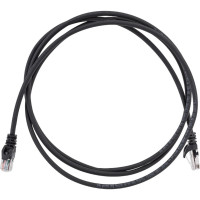 Коммутационный шнур ITK кат. 5Е UTP LSZH 2м черный PC09-C5EUL-2M