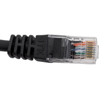 Коммутационный шнур ITK кат. 5Е UTP LSZH 2м черный PC09-C5EUL-2M