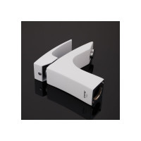 Смеситель для умывальника Gappo 35к G1007-7 литой, п/гайку, белый, хром 543683