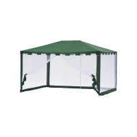 Шатер Green glade 3x4x2,5м, дождь-солнце, моск.сетка, зеленый 1044