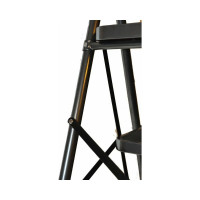 Стремянка с 6-ю широкими ступенями SevenBerg Prima Lux черная 4687202292561