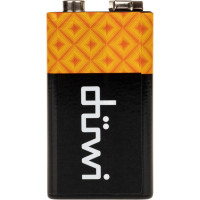 Аккумулятор duwi USB-С, тип Крона Li-ion, 9В, 450мАч, 1шт, кабель для зарядки 62014 3