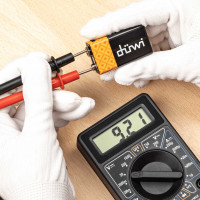 Аккумулятор duwi USB-С, тип Крона Li-ion, 9В, 450мАч, 1шт, кабель для зарядки 62014 3