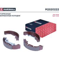 Тормозные колодки барабанные задние Fiat Linea 06- / Punto III 05-, Opel Adam 12- / Corsa D, E MARSHALL M2520222