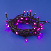 Светодиодная гирлянда Uniel ULD-S0500-050/DGA PINK, IP20 UL-00007306