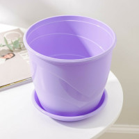 Горшок для цветов с поддоном СИМАЛЕНД Венеция 3.1 л, 19 см, 18 см, лавандовый 4483980