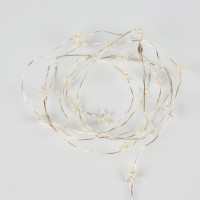Светодиодная гирлянда на батарейках Uniel ULD-S1900-020/STB/2AA WARM WHITE, IP20, STARS UL-00008619