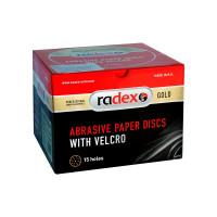 Круг абразивный GOLD (50 шт; 150 мм; Р1500; 15 отверстий) RADEX 553619