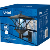 Садовый светильник на солнечной батарее Uniel «Ретро» USL-S-186/PM180 RETRO UL-00007870