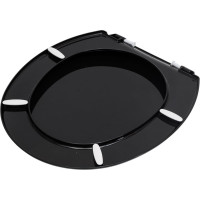 Сиденье для унитаза ИНКОЭР Стандарт Н чёрное Р В00В0013621