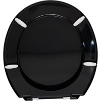 Сиденье для унитаза ИНКОЭР Стандарт Н чёрное Р В00В0013621