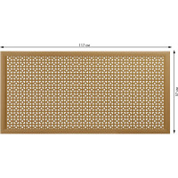 Экран для радиатора Стильный Дом Дамаско 117x57 см, дуб светлый v530545
