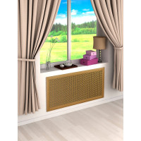 Экран для радиатора Стильный Дом Дамаско 117x57 см, дуб светлый v530545