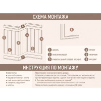 Стеновая панель Стильный Дом Wain 007 белая эмаль, упаковка 10 планок v530040