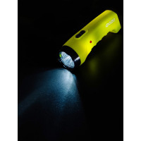 Аккумуляторный фонарь ФАZА ручной AccuF2-L04-gn 4LED 2 режима: 100проц./25проц. аккум. 0.4А.ч выдвижная вилка индикатор зарядки зел. 2857859